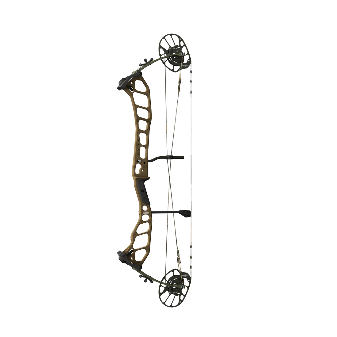 PSE DRIVE NXT - Clay Brown Riser / Green Olive Limbs