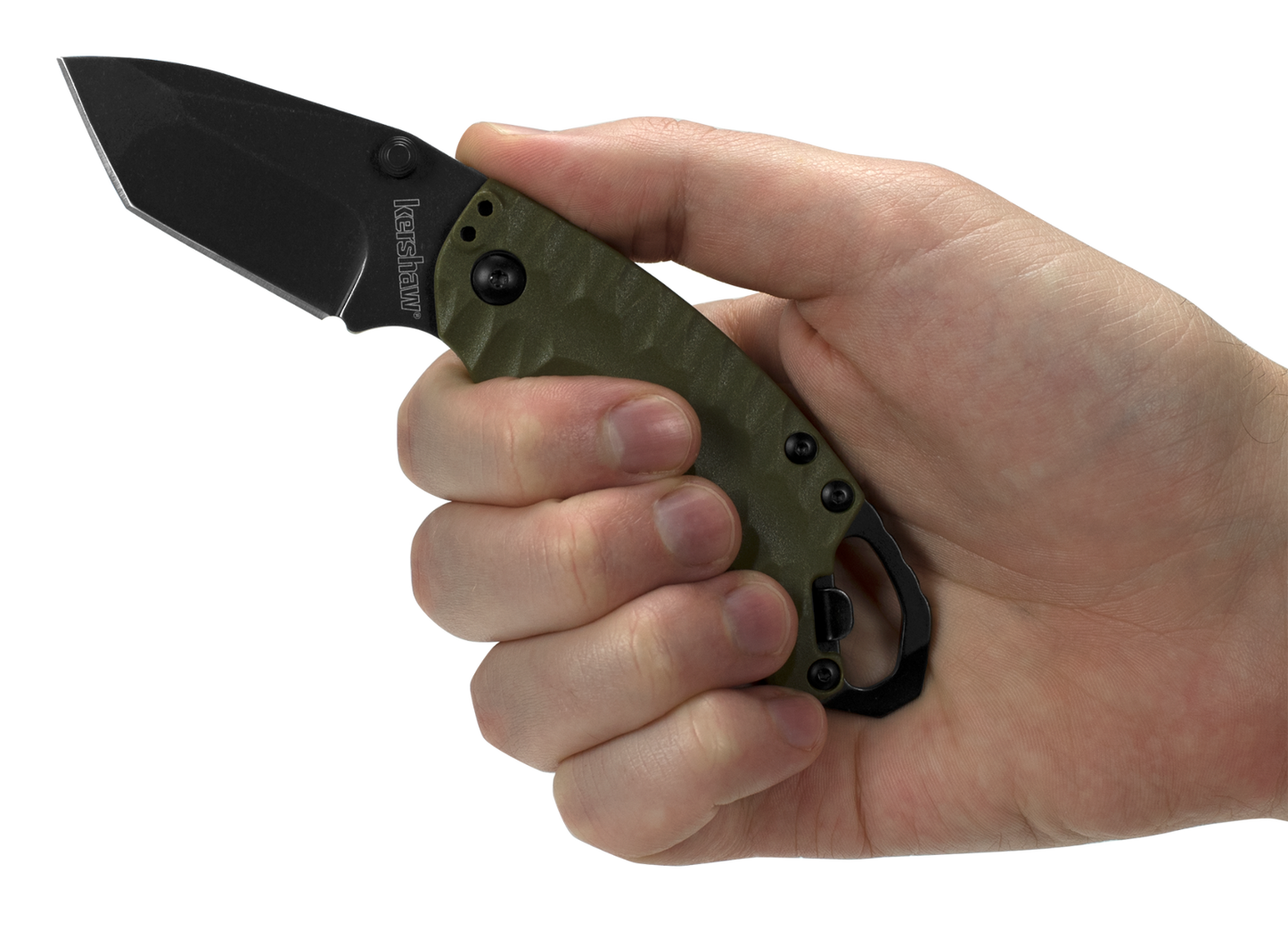 Kershaw - Shuffle II - Tanto, Olive, Blackwash