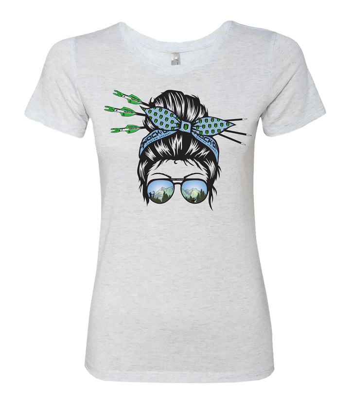 NOCK ON - Ladies Hot Mess tee