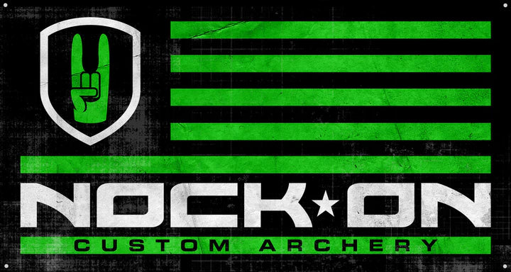 NOCK ON - Nation Flag banner (50"X 26.5")