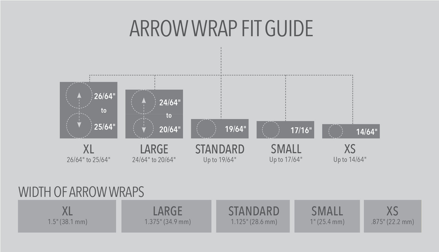 Bohning Arrow Wraps (Length 4")