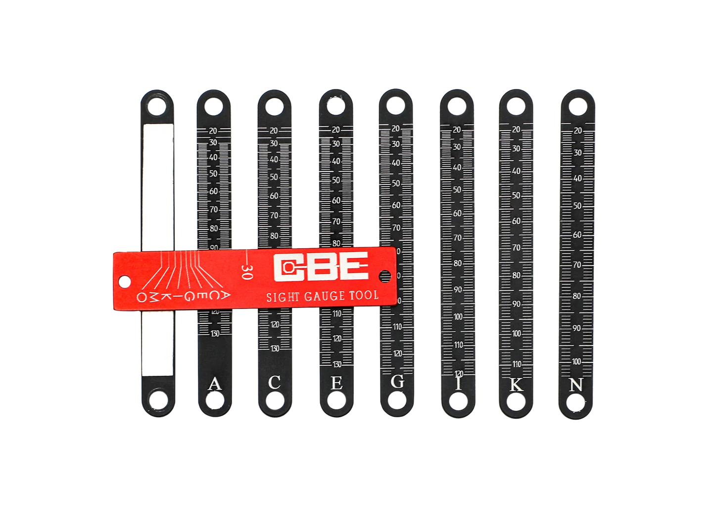 CBE Metal Engraved Sight Scale With Laser Engraved Sight Gauge
