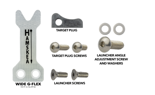 Hamskea Target Conversion Kit for Trinity and Hybrid Hunter Arrow Rests