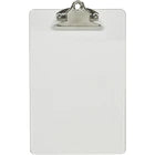 Merangue Plastic Clipboard - Mini - 6" x 9" - Clear